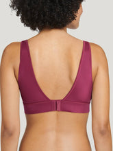 V-Neck Unlined Bra DarkRed